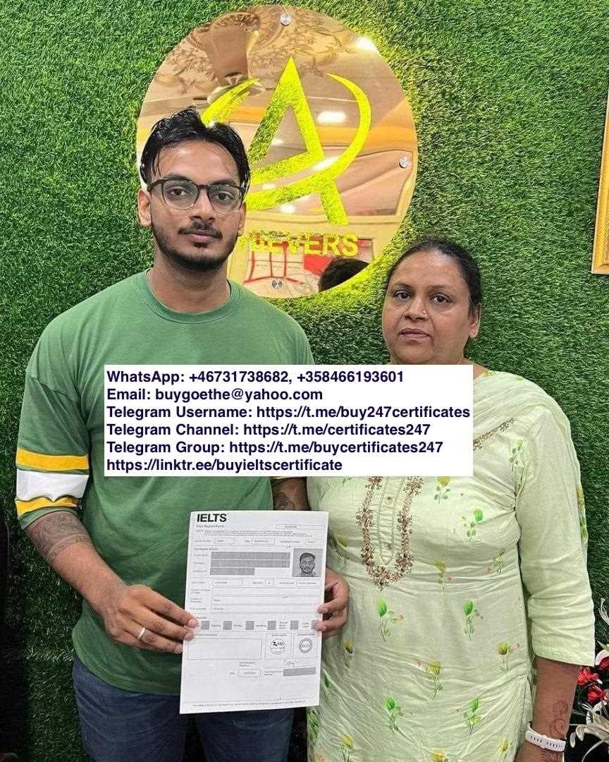 WhatsApp: +46731738682, +358466193601. Buy Original IELTS, PTE, CELPIP, GRE, GMAT, OET Certificates