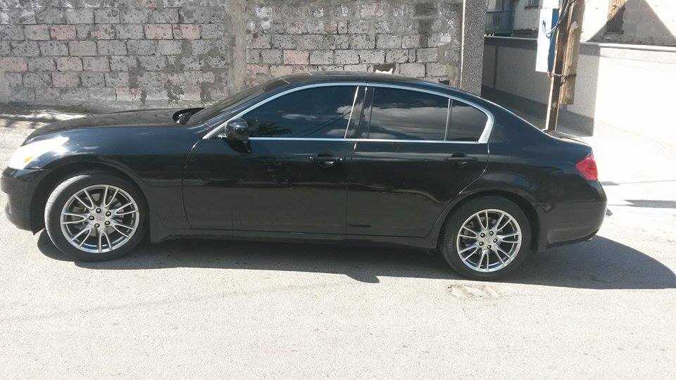 Shtap Vacharvum e Infiniti G35, 2008 թ. 