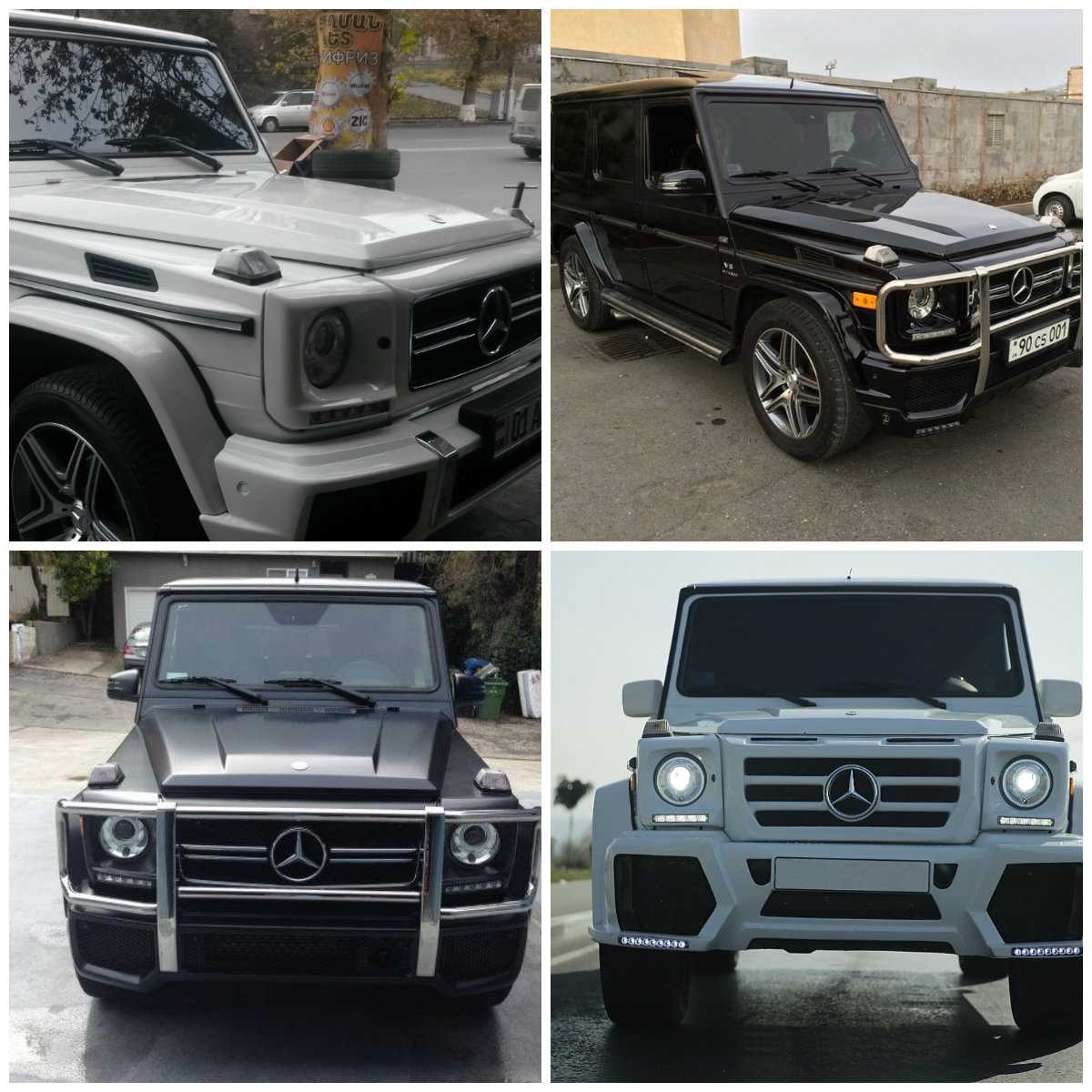 Mercedes G5.5 G5.0 G6.3 yashikner Gelik