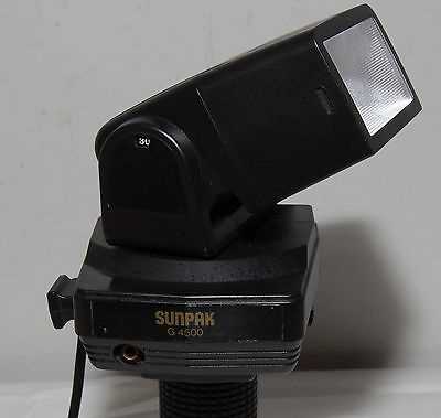 Sunpak G4500 flash