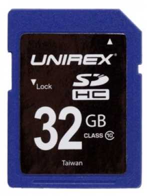 Unirex 32GB Secure Digital High Capacity (SDHC) Class10 SDH-325