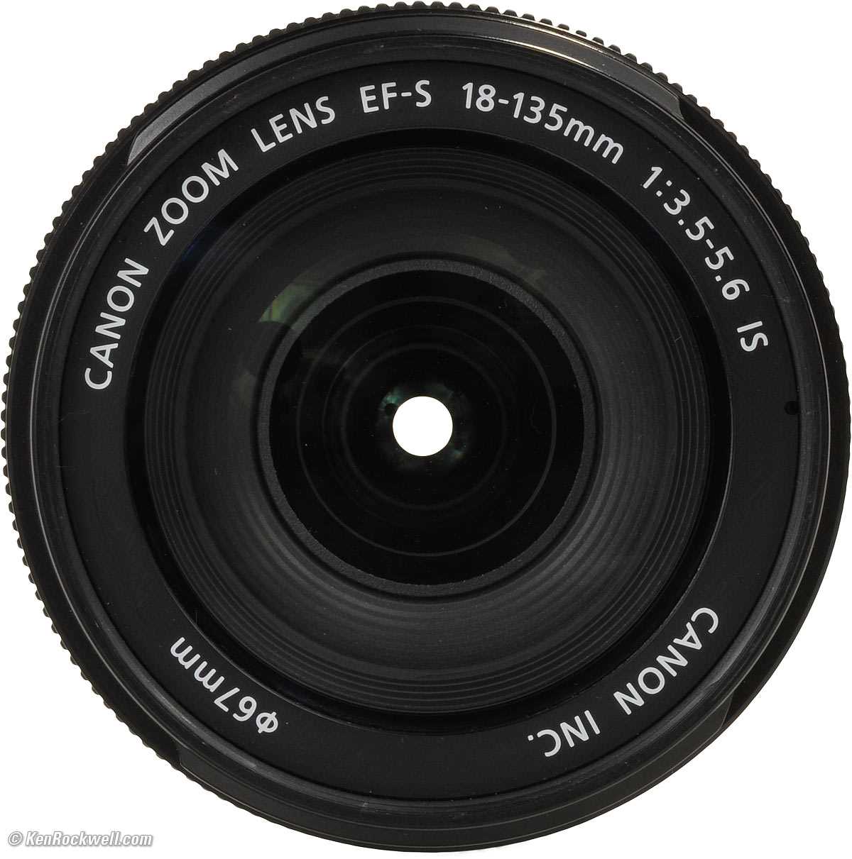 Canon 18-135mm f / 3.5-5.6 IS Lens - օբյեկտիվ