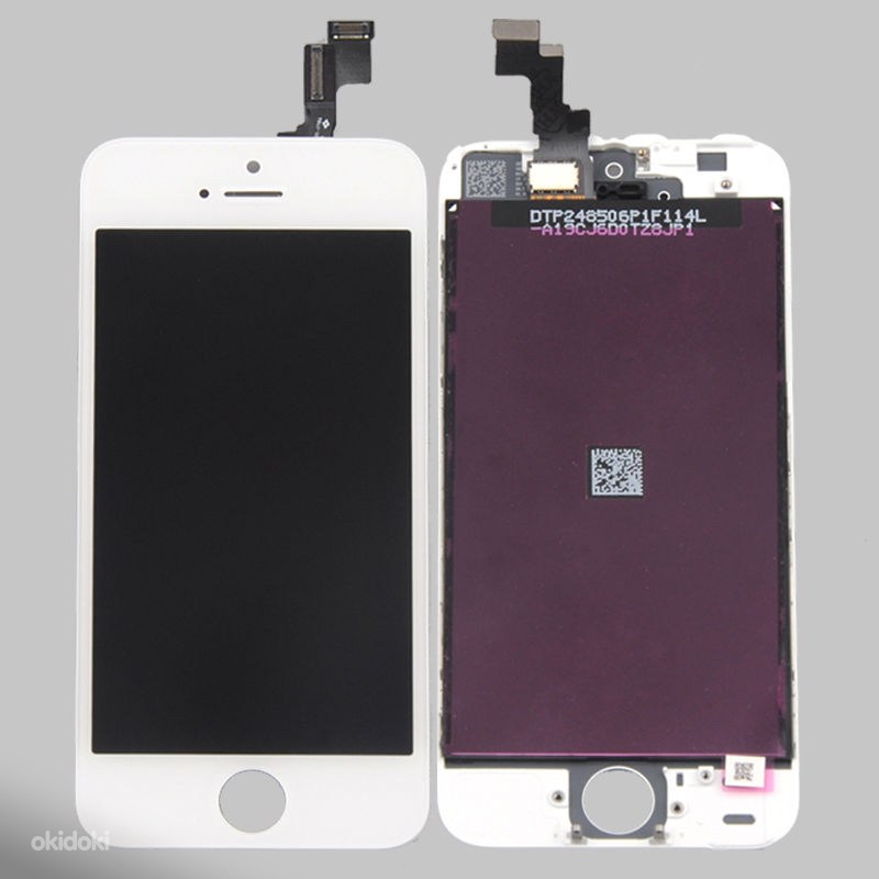 LCD iphone 5 white black ekran iphone 5s sev spitak