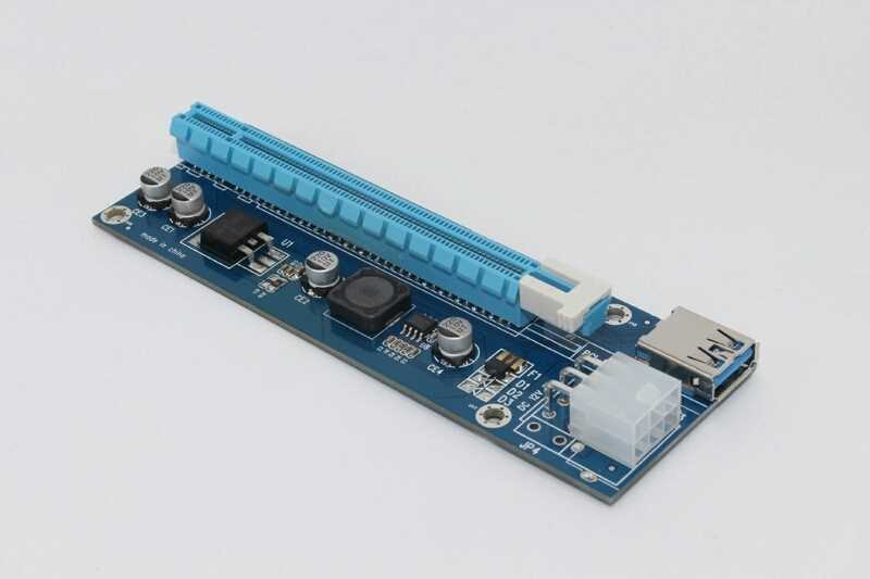 Riser Raiser Raizer РаизерPCI E Express 1X к 16X Riser Card 60 см USB 3.0 pci-e