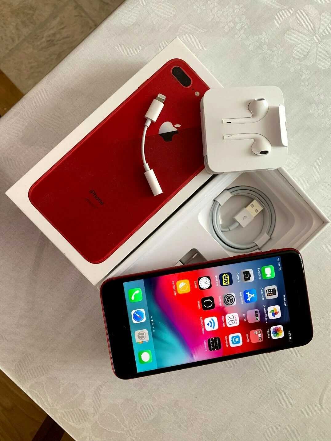 Apple Iphone 8plus Red 256Gb 