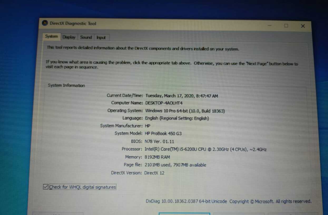 Նոթբուք HP ProBook 450 G3, 15.6", i5 6200U, 8Gb, 1Tb HDD