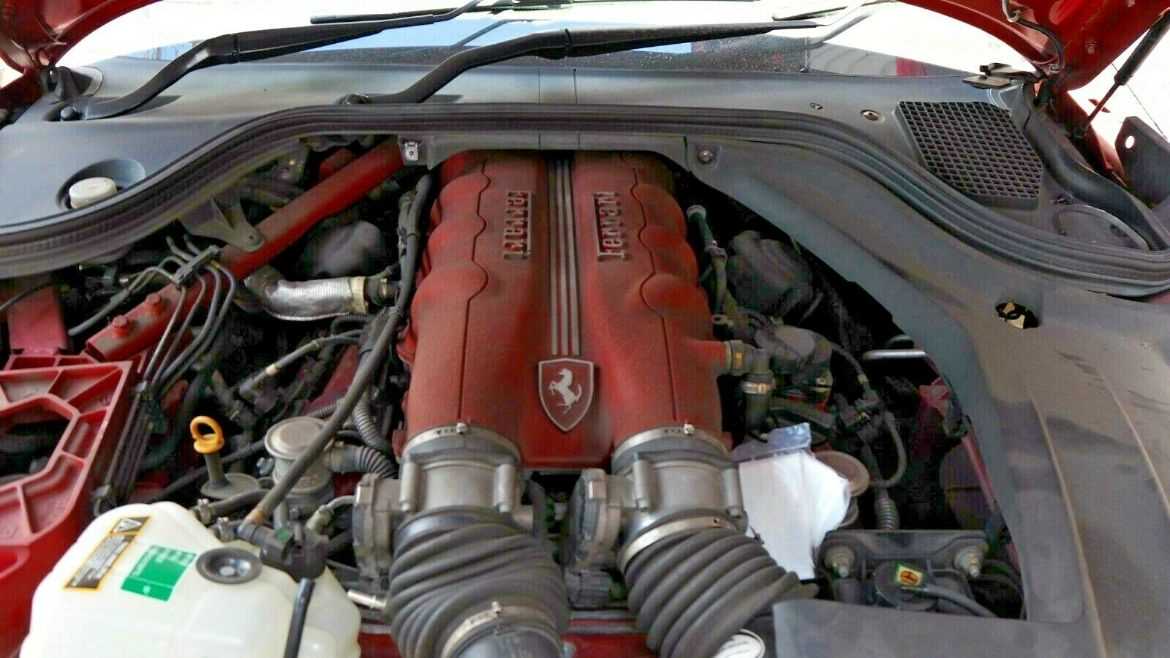 Ferrari California 4.3L 2011 V8 Long Block Engine