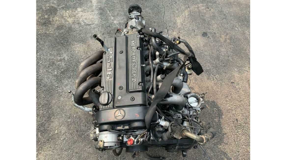 Mercedes W201 190E 2.5L 16V 1989 Long Block Engine