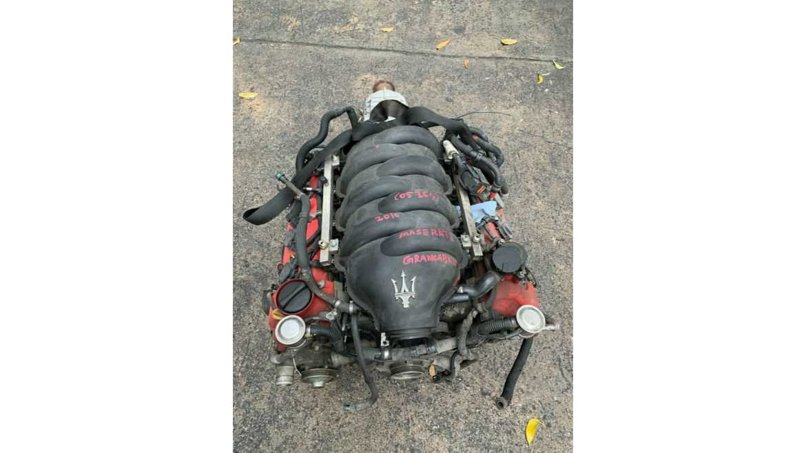 Maserati Grancabrio 4.7A 2010 Complete Engine With Gearbox