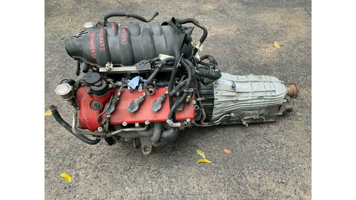 Maserati Grancabrio 4.7A 2010 Complete Engine With Gearbox