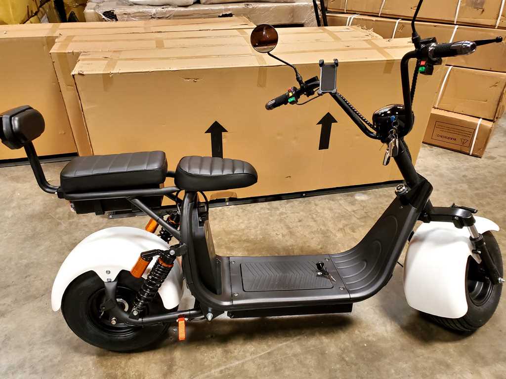 New 2000W CityCoco 40AH Double Seat Electric Scooter