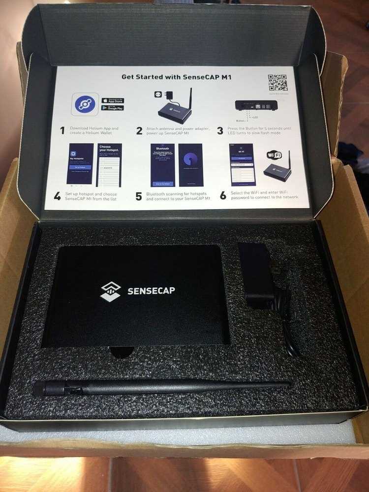 SenseCAP M1 Helium HNT LoRaWAN Indoor Gateway US915 Miner hotspot