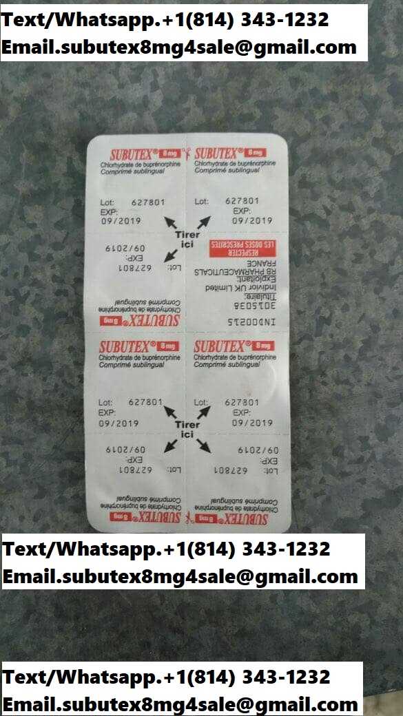 Buy Subutex 8mg Pills Cheap Price :+1(803) 216-5427