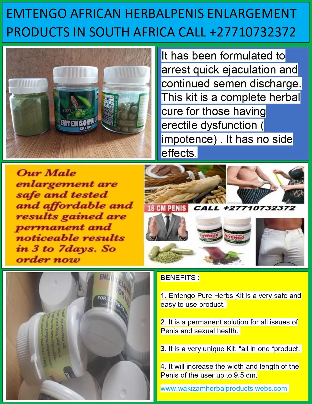 Entengo Combination Of Herbal Products For Penis Growth In Mudgee Town in Australia And Empangeni City In South Africa Call ✆ +27710732372 Penis Enlargement In Berlin City In Germany And Semarapura Town on Bali, Indonesia