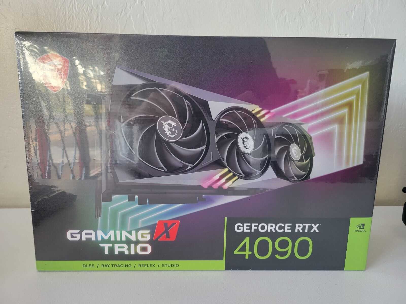 For Sale MSI GeForce RTX 4090 gaming X TRIO 24GB