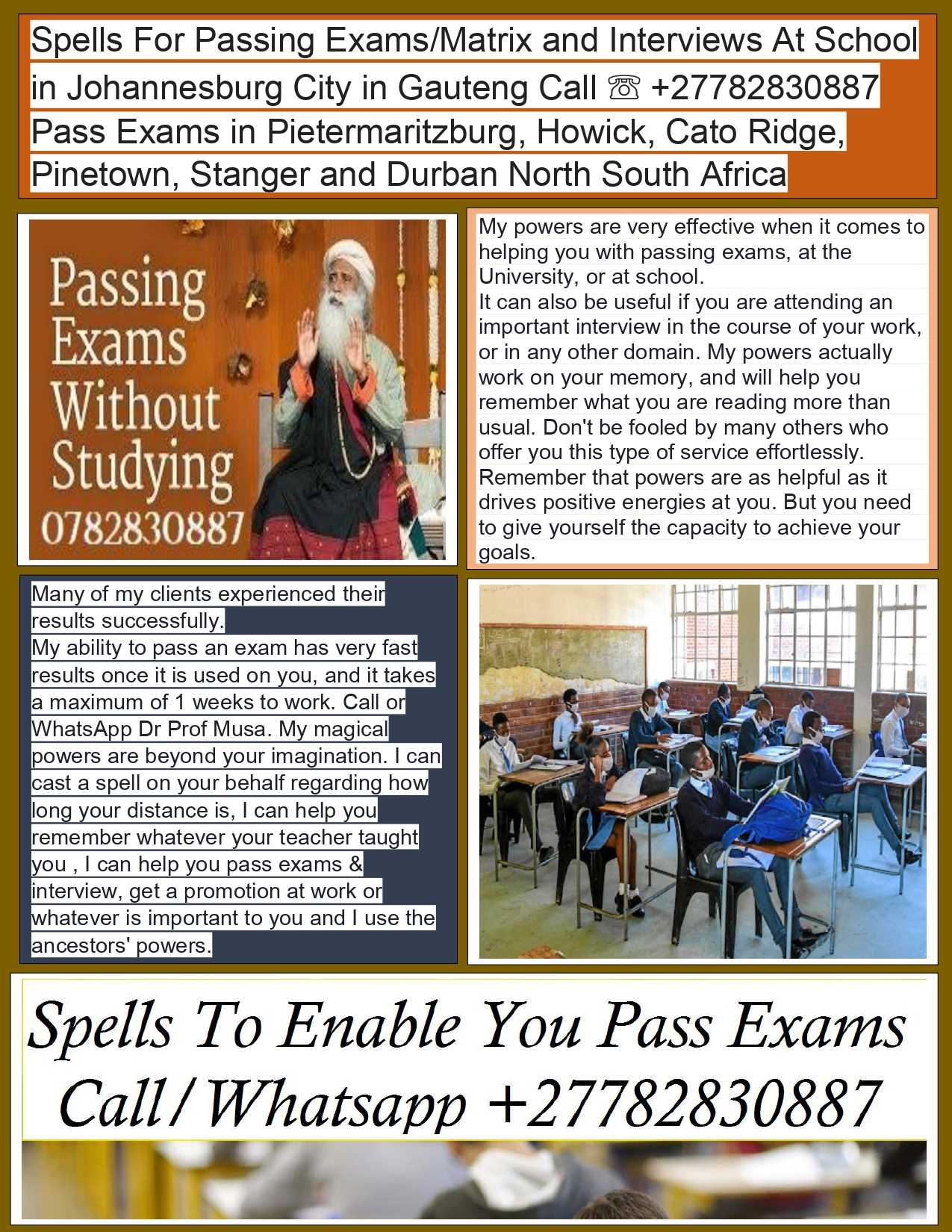 Pass Exams/Matrix At School In Praxedis G. Guerrero Municipality in Mexico, Johannesburg And Pietermaritzburg City Call ☏ +27782830887 Spells To Enable You Pass Matrix In Aisai City in Japan, Howick, Cato Ridge, Pinetown And Durban South Africa