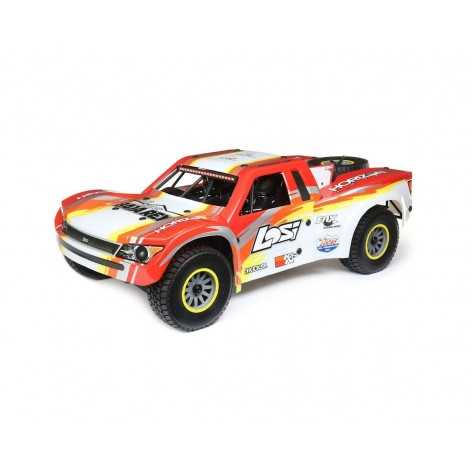 Losi Super Baja Rey SBR 1/6 RTR Electric Trophy Truck (Red) W/2.4GHz Radio & AVC