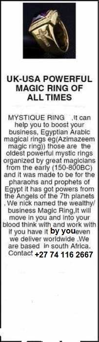 SUPER POWER MAGIC RING OF WONDERS IN DALLAS USA+27 74 116 2667 