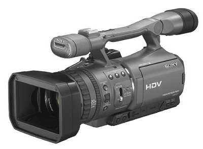 Sony HDR-FX7, HDV VIDEOCAMERA, TESAXCIK