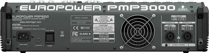 BEHRINGER PMP 3000 pult-usilitel