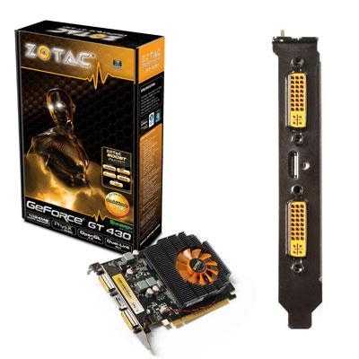 VIDEOCARTA  ZOTAC GEFORCE GT 430 4 GB DDR 3 128 BIT