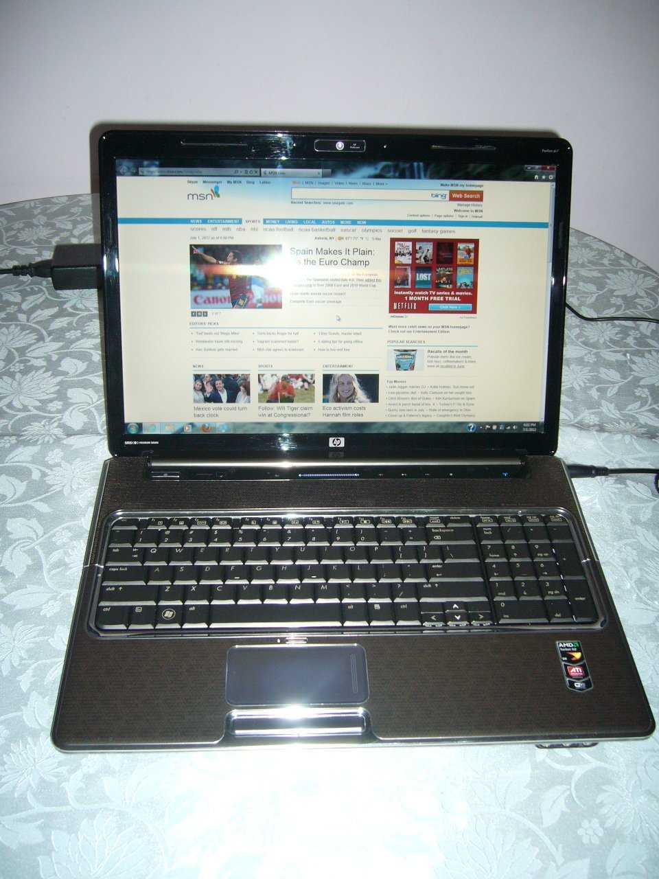 Notebook HP Pavilion DV7 Дисплей 17 ОЗУ-4 GB, Жесткий диск: 500 GB, With BLU-RAY
