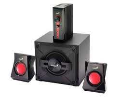 Speakers Genius SW-G2.1 1250, Gaming Series 38Wt (20Wt+2x9Wt)