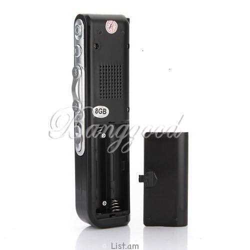 Diktafon lragroxakan - voice recorder - 8GB