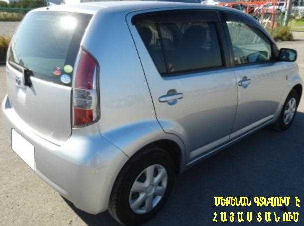 Իջեցված (էժանացված) գնով վաճառվում է TOYOTA PASSO 2004թ. ավտոմեքենա: