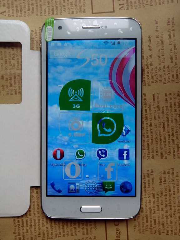 BML S50 5.0" Android 4.2.2 MTK6572 Dual-Core 1.3GHz 512MB, 3G, GPS. NOR