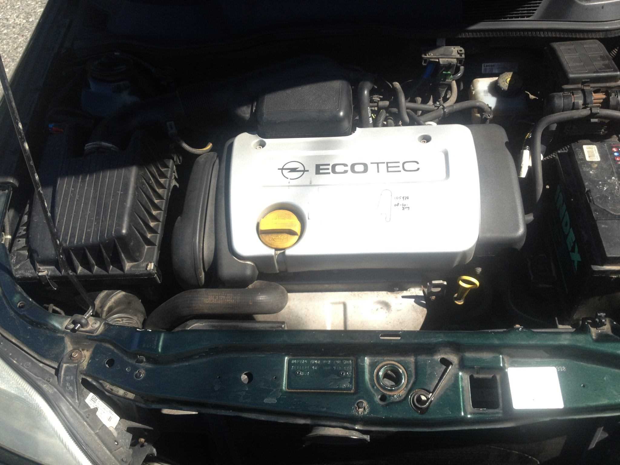 Opel Astra G, 1999 թ. 1.3 injektor balon, gtnvum e idealakan vichakum